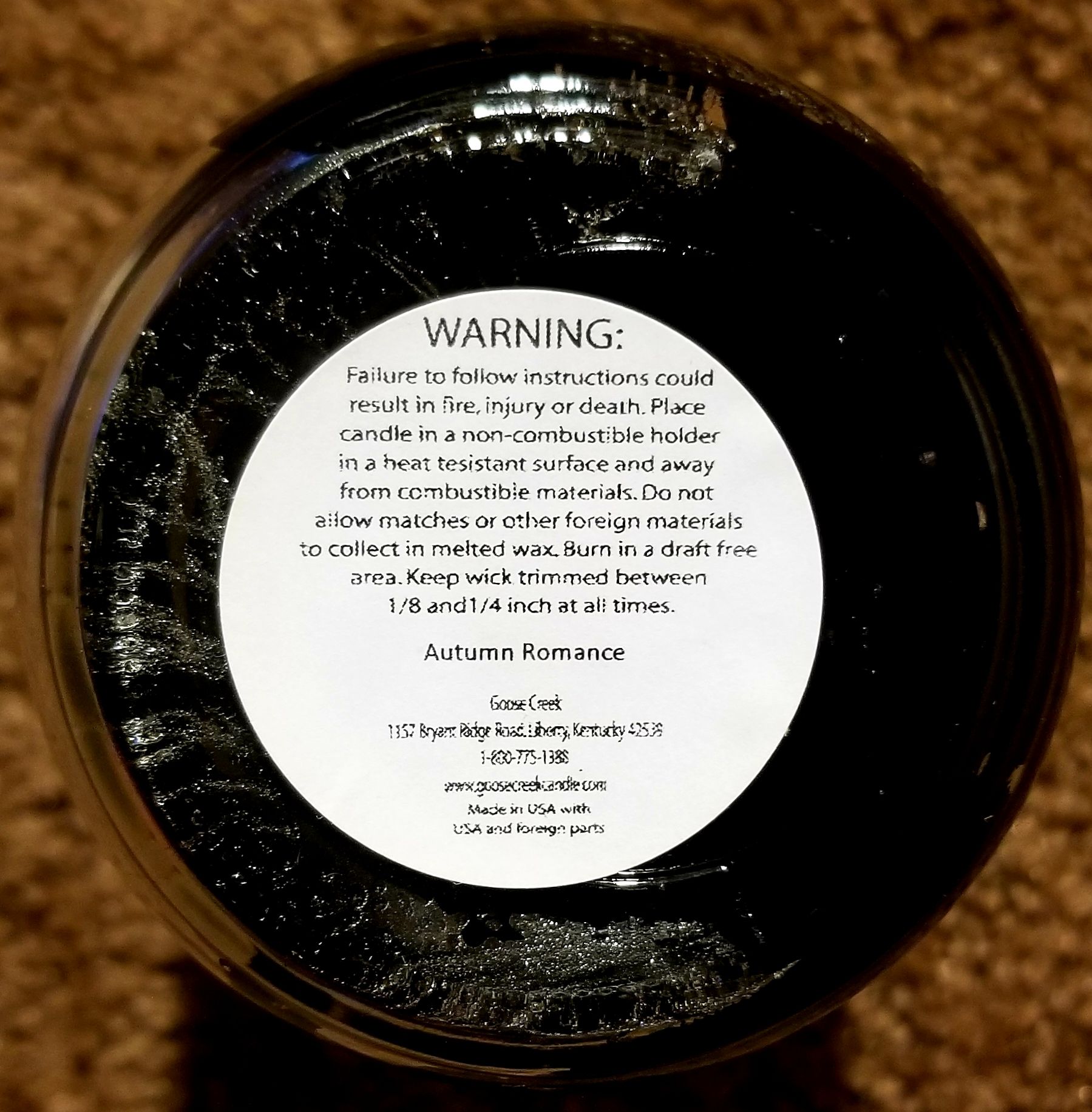 CANDLE: Halloween Goose Creek Witches Potion Autunm Romance 2015 - Goose Creek Candle (Halloween Candle) action figure collectible - Main Image 2