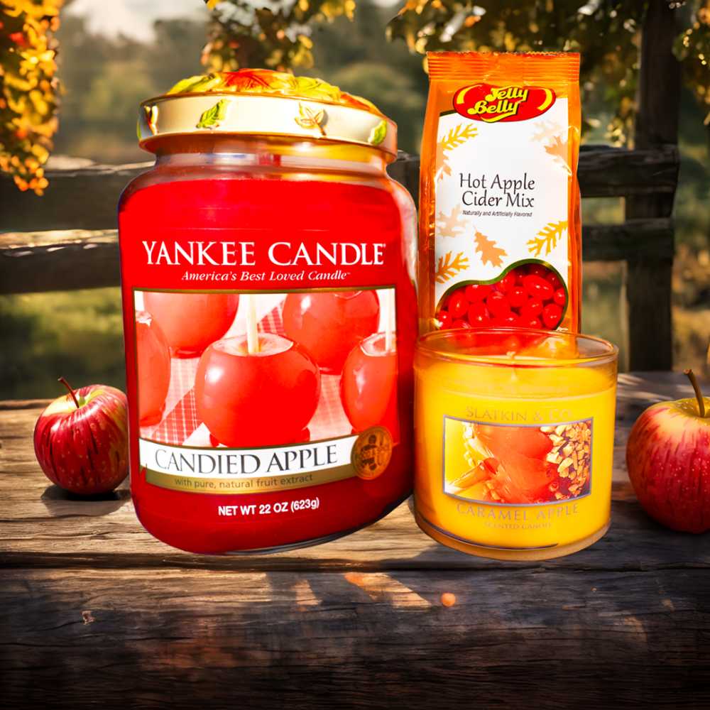 CANDLE: Autumn Halloween Yankee Candied Apples 2013 - Yankee Candle (Autumn Candles) action figure collectible - Main Image 3