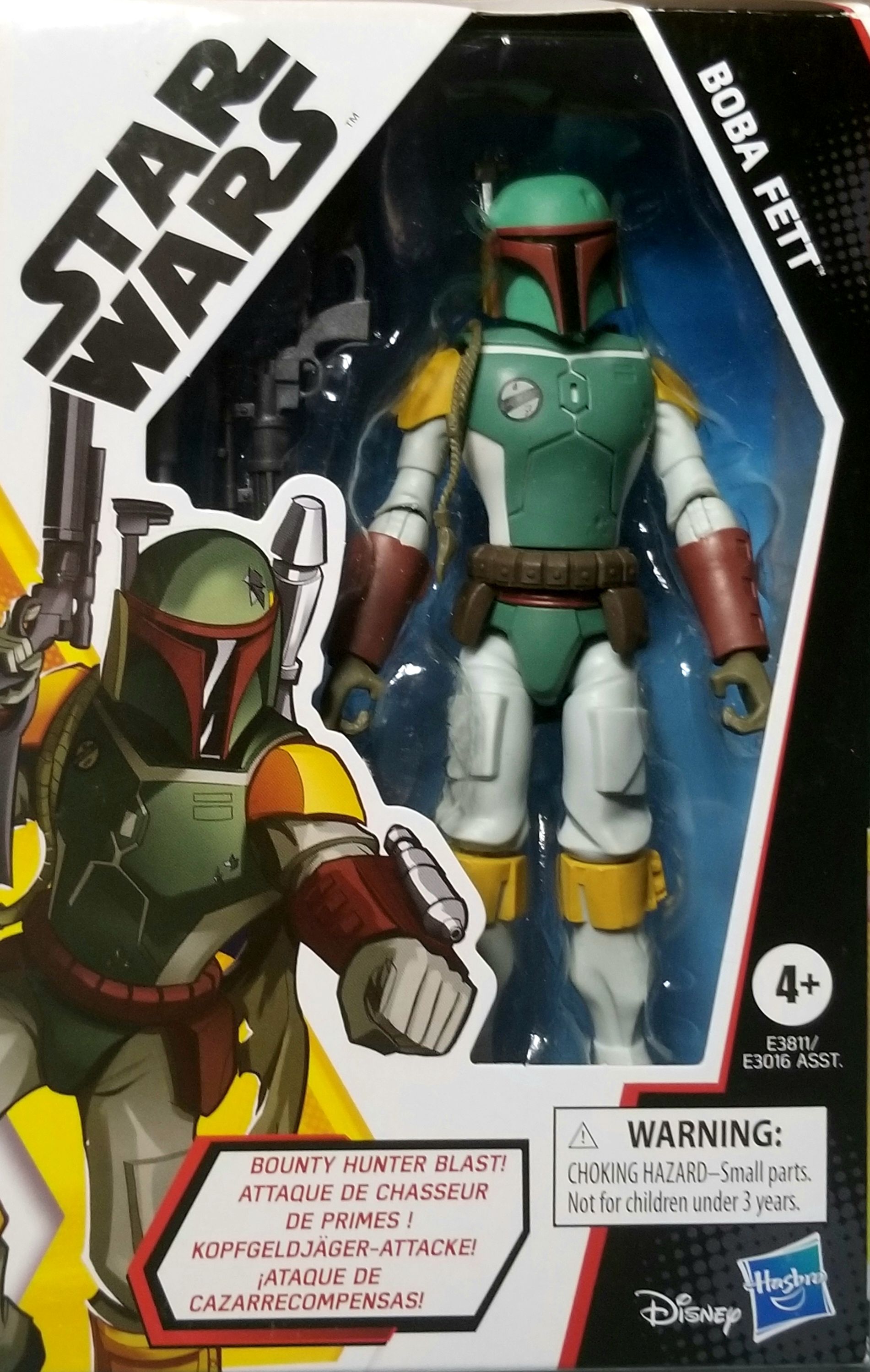 Boba Fett - Hasbro (Star Wars Galaxy Of Adventure) (Star Wars Galaxy Of Adventure) action figure collectible [Barcode 5010993703494] - Main Image 1