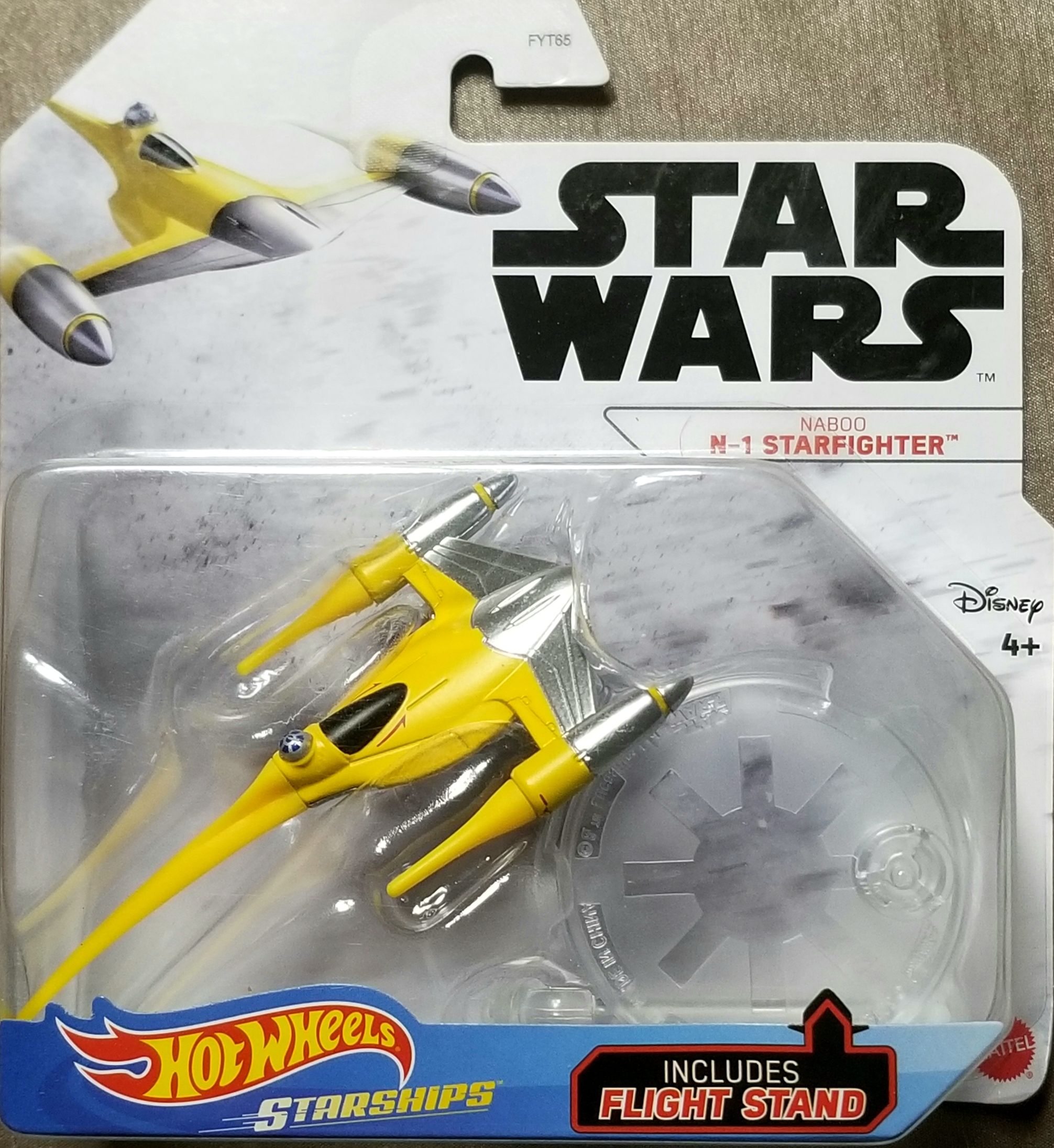 Hot Wheels Star Wars Character Luke Skywalker Jedi With Swing Out Lightsaber Action Feature White Card