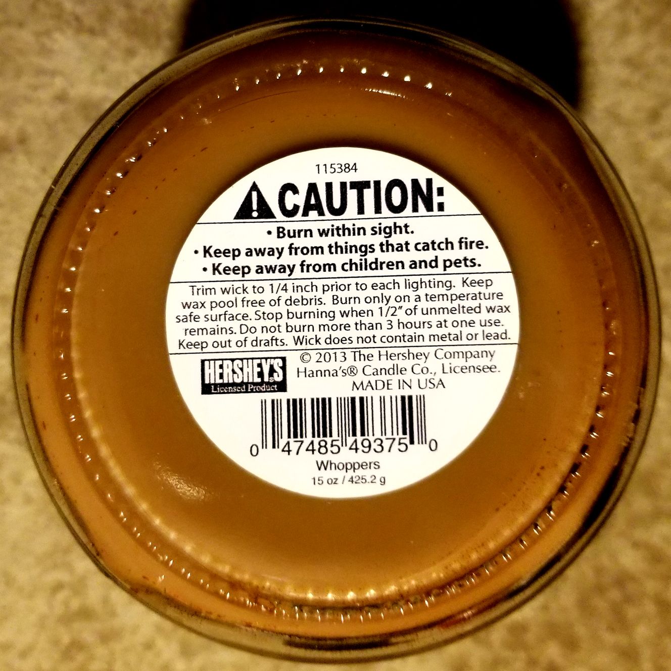 CANDLE: Candy Whoopers - Hanna’s Candle Company (Candy Candles) action figure collectible - Main Image 2