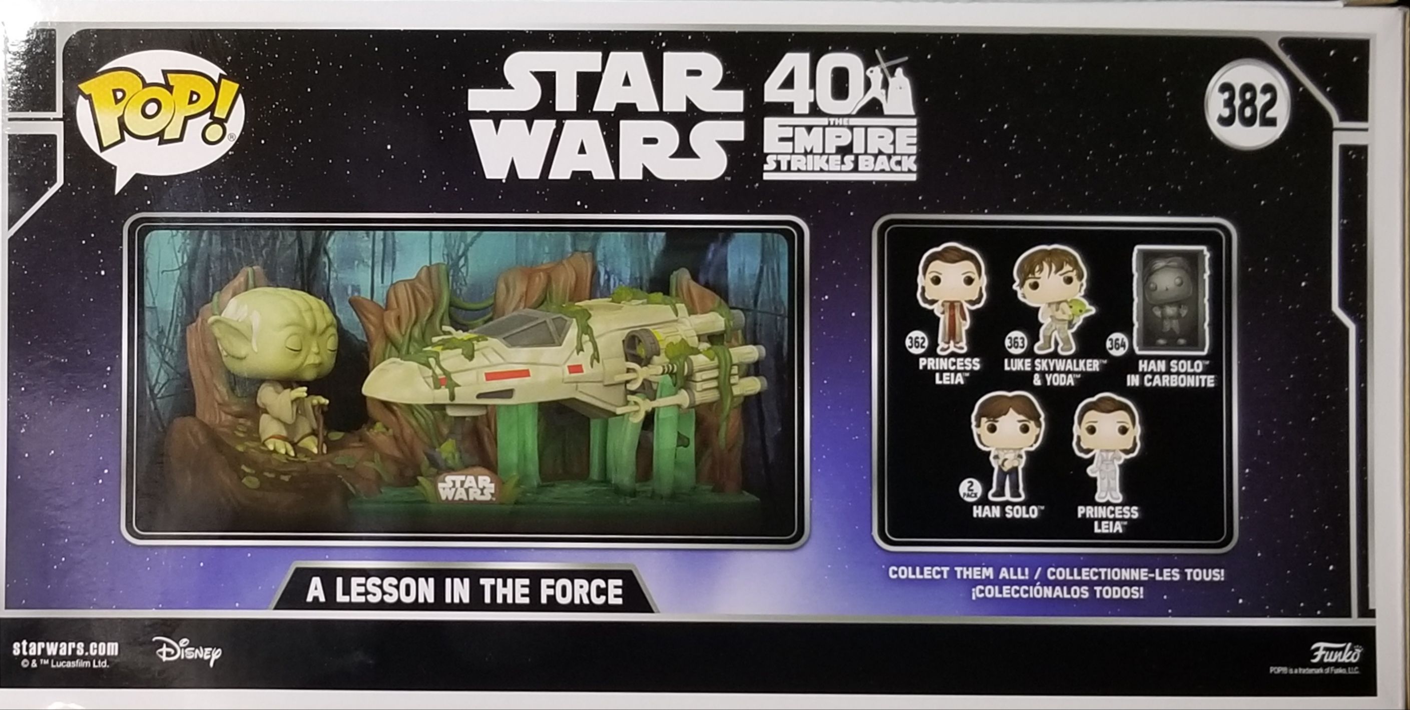 Funko Pop! Movies: Star Wars A Lesson in the Force Movie Moments Boxset ESB ESB40 - Funko (Empire Strikes Back 40th Anniversary) action figure collectible [Barcode 0889698490085] - Main Image 2