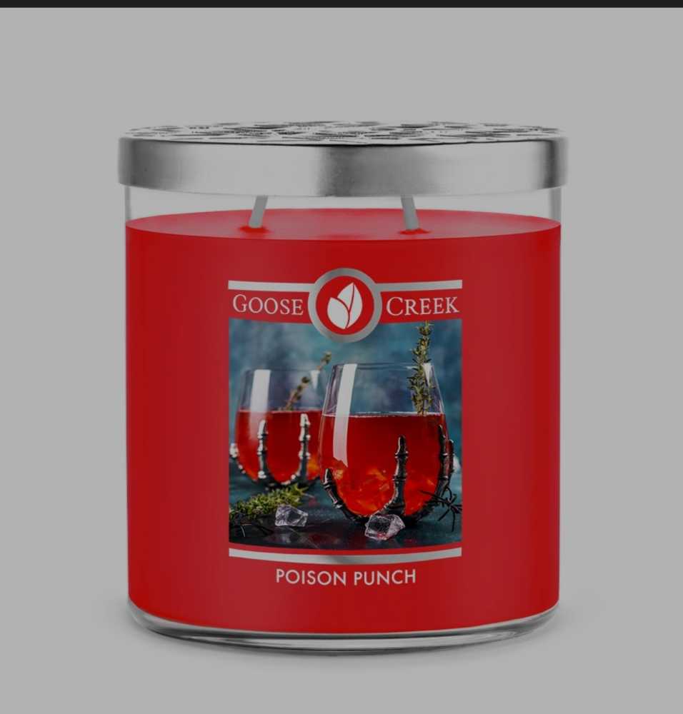 CANDLE: Halloween Goose Creek Poison Punch 2020 - Goose Creek Candle (Halloween Candle) action figure collectible [Barcode 814630029467] - Main Image 4