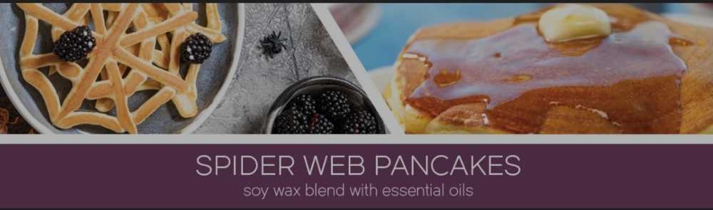 CANDLE: Halloween Goose Creek Spider Web Pancakes 2020 - Goose Creek Candle (Halloween Candle) action figure collectible [Barcode 875484006745] - Main Image 3