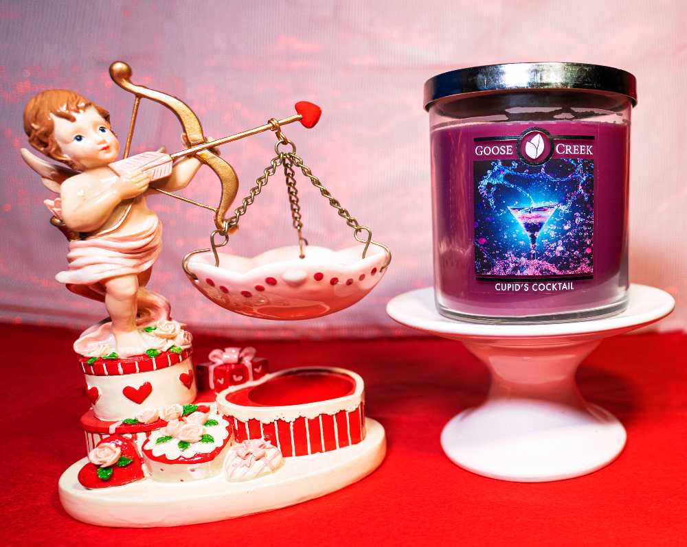 CANDLE: Valentine’s Day Goose Creek - Cupid’s Cocktail 2020 - Goose Creek Candle (Valentine’s Day Candles) action figure collectible [Barcode 818489014230] - Main Image 4