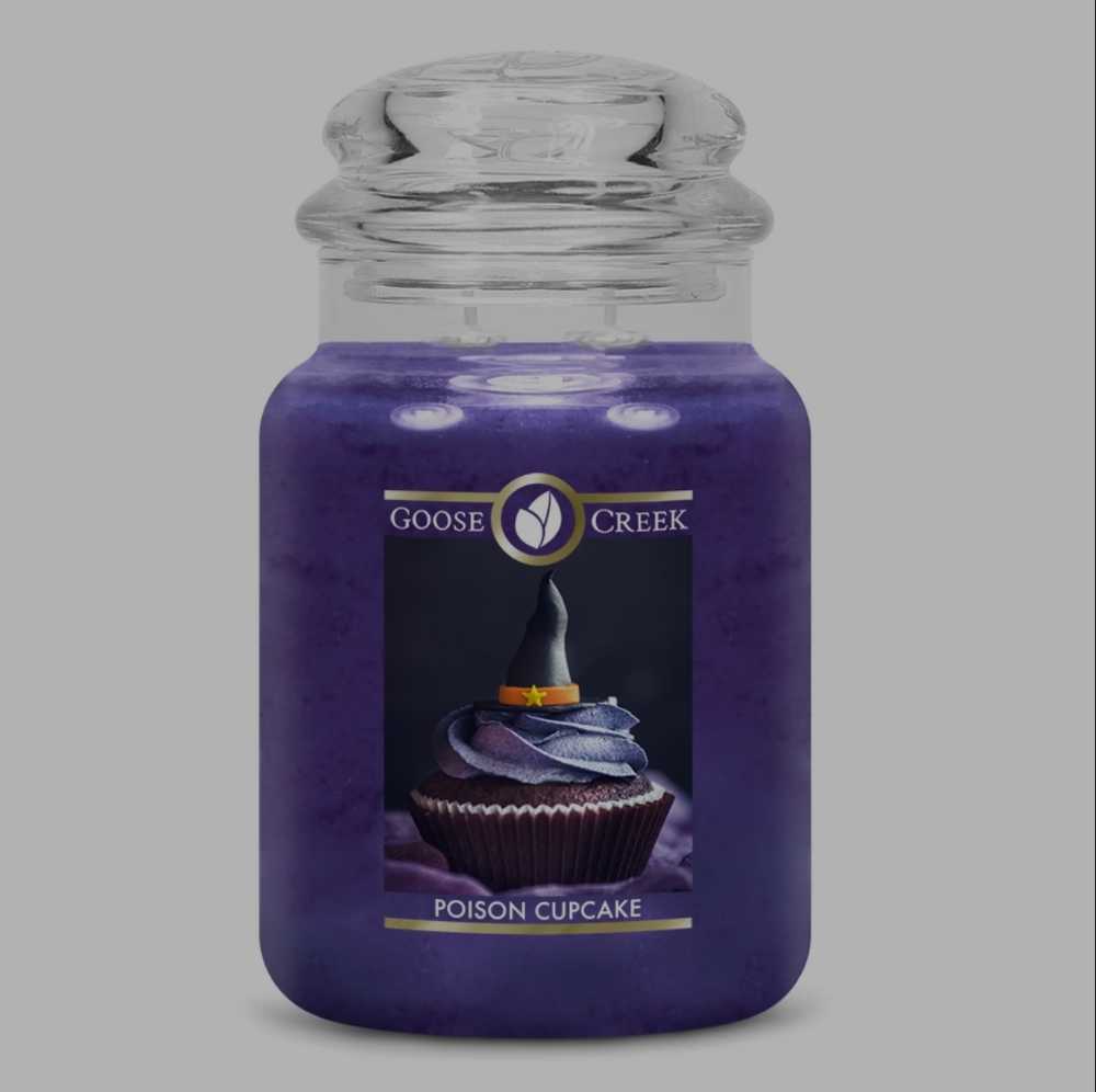 CANDLE: Halloween Goose Creek Poison Cupcake 2019 - Goose Creek Candle (Halloween Candle) action figure collectible [Barcode 814630029726] - Main Image 4