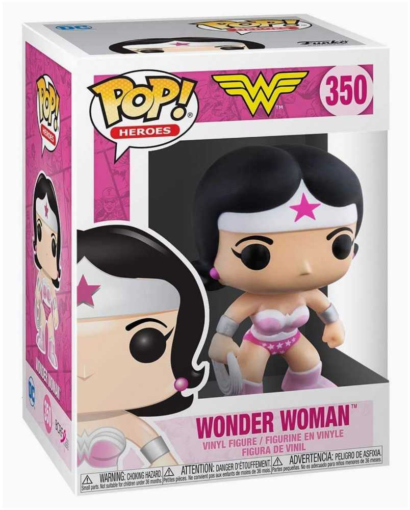 Funko Pop! DC Superheros: Wonder Woman -Breast Cancer Awareness  2020 - Funko (DC Comics: Funko Pops!) action figure collectible [Barcode 0889698499897] - Main Image 4