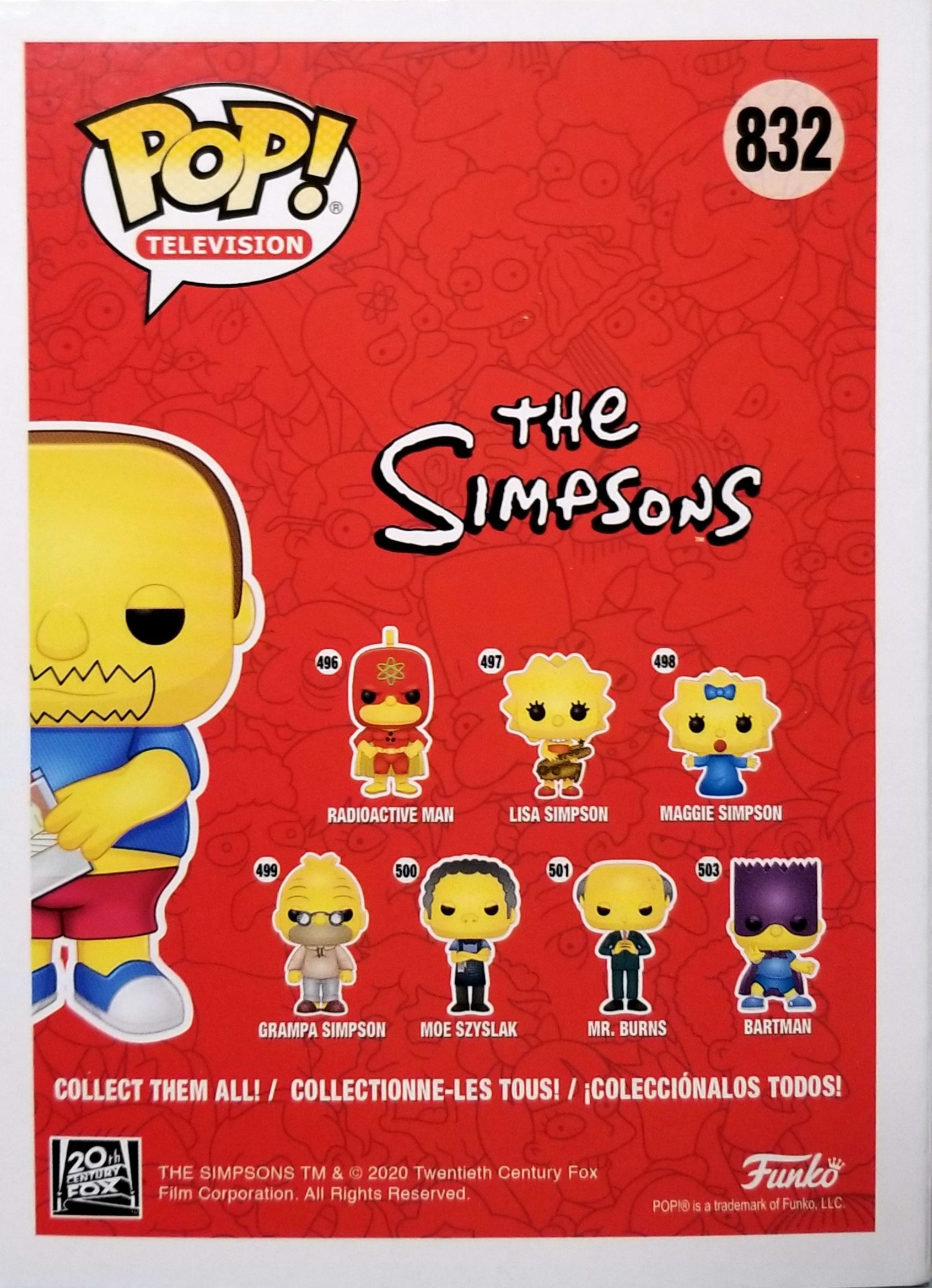 Funko Pop Simpsons Comic Book Guy - Funko (The Simpsons) action figure collectible [Barcode 0889698485739] - Main Image 2