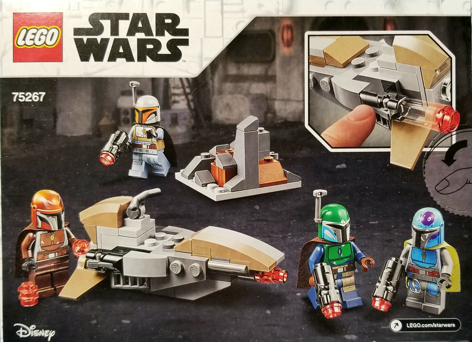 LEGO Star Wars - Mandalorian Battle Pack MANDO - Lego (Star Wars The Mandalorian) action figure collectible - Main Image 2