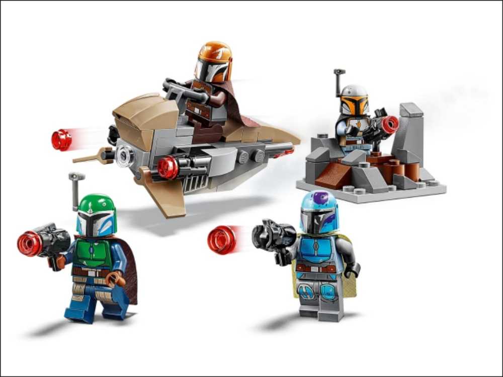 LEGO Star Wars - Mandalorian Battle Pack MANDO - Lego (Star Wars The Mandalorian) action figure collectible - Main Image 3