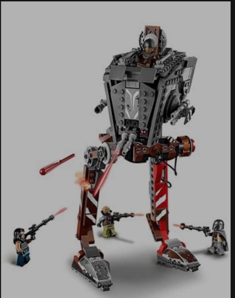 LEGO Star Wars - Mandalorian AT-ST Raider MANDO  - Lego (Star Wars The Mandalorian) action figure collectible - Main Image 3