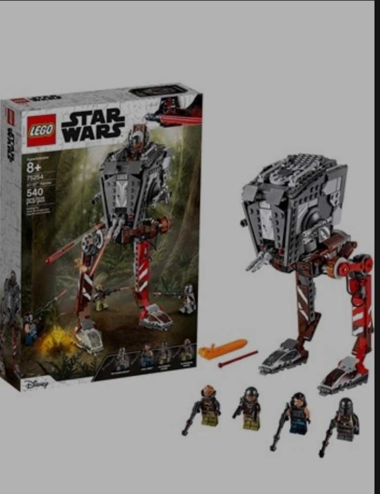 LEGO Star Wars - Mandalorian AT-ST Raider MANDO  - Lego (Star Wars The Mandalorian) action figure collectible - Main Image 4