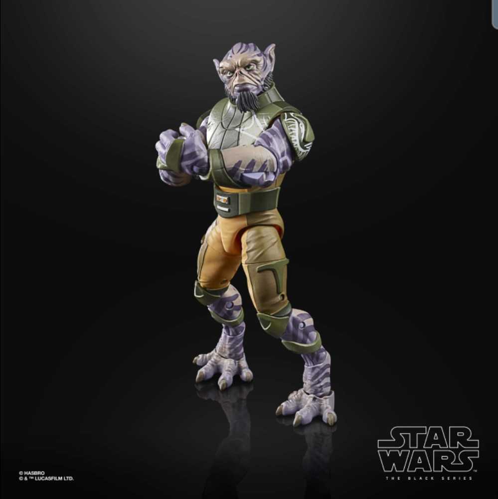 R01 Garazeb “ZEB” Orrelios - Hasbro (Star Wars: The Black Series) action figure collectible [Barcode 05010993699636] - Main Image 4