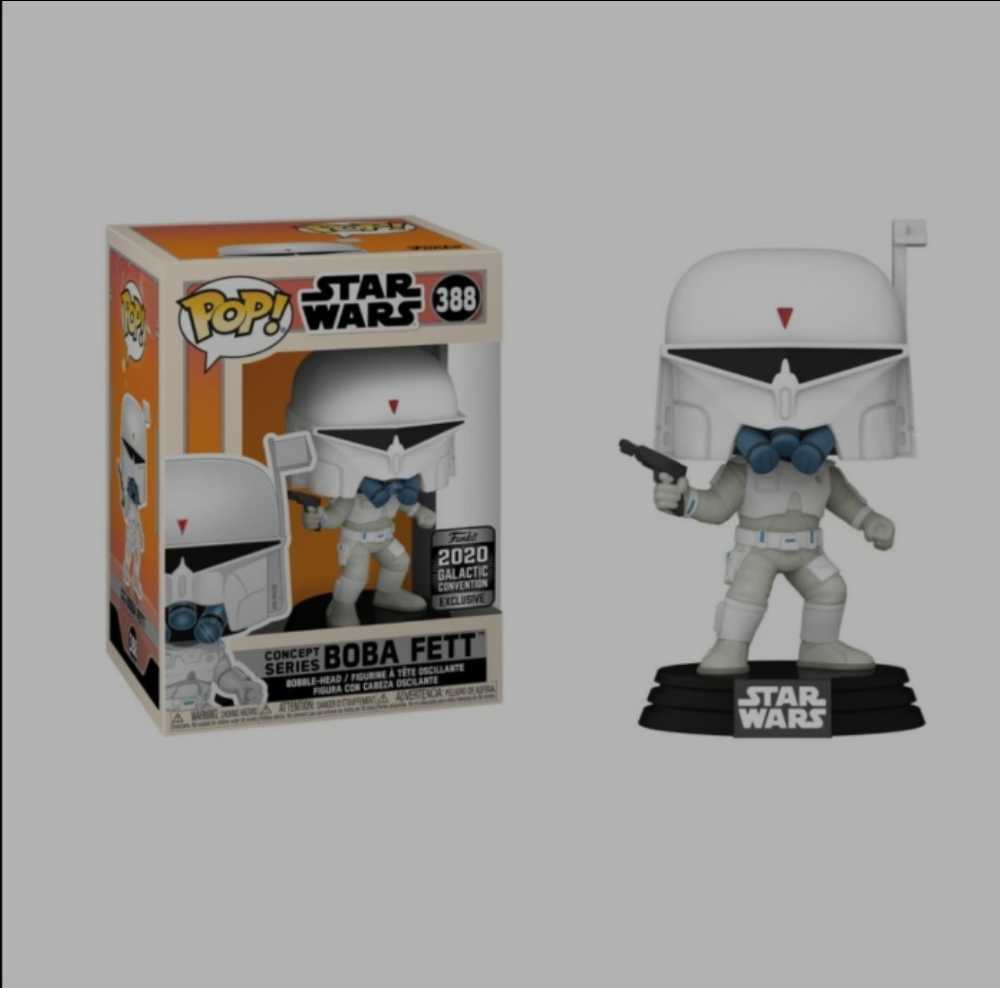 Funko Pop! Movies: Star Wars Concepts Boba Fett ANH SWC - Funko (Star Wars Concepts) action figure collectible [Barcode 0889698493734] - Main Image 4