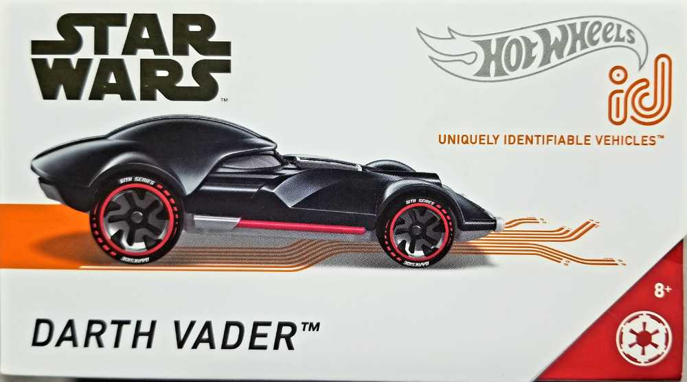 Hot Wheels Star Wars Character Darth Vader ID - Hot Wheels from Mattel (Star Wars Hot Wheels) action figure collectible [Barcode 887961856897] - Main Image 4