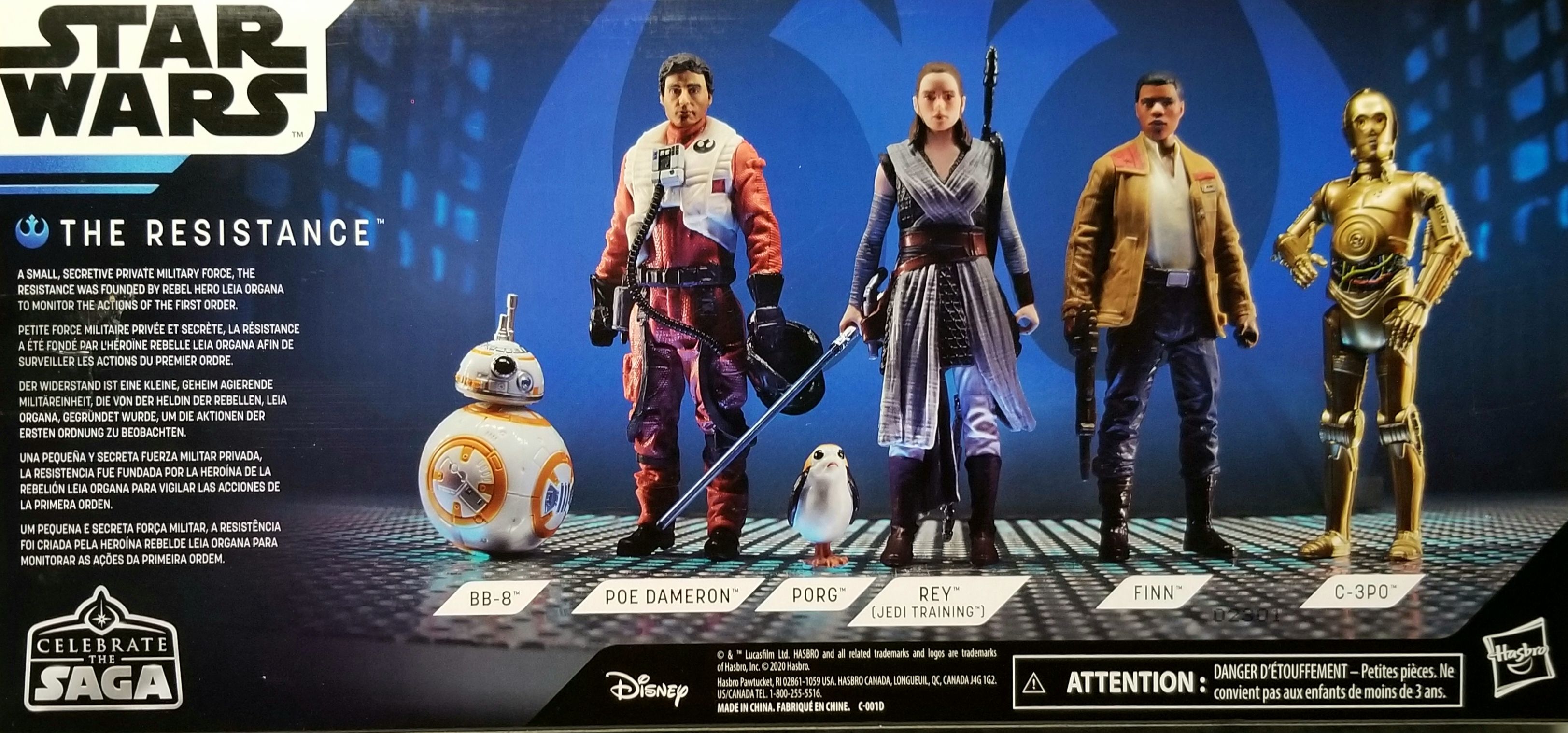 Celebrate The Saga - The Resistance - Hasbro/ Disney (The Force Awakens) action figure collectible [Barcode 5010993782383] - Main Image 2