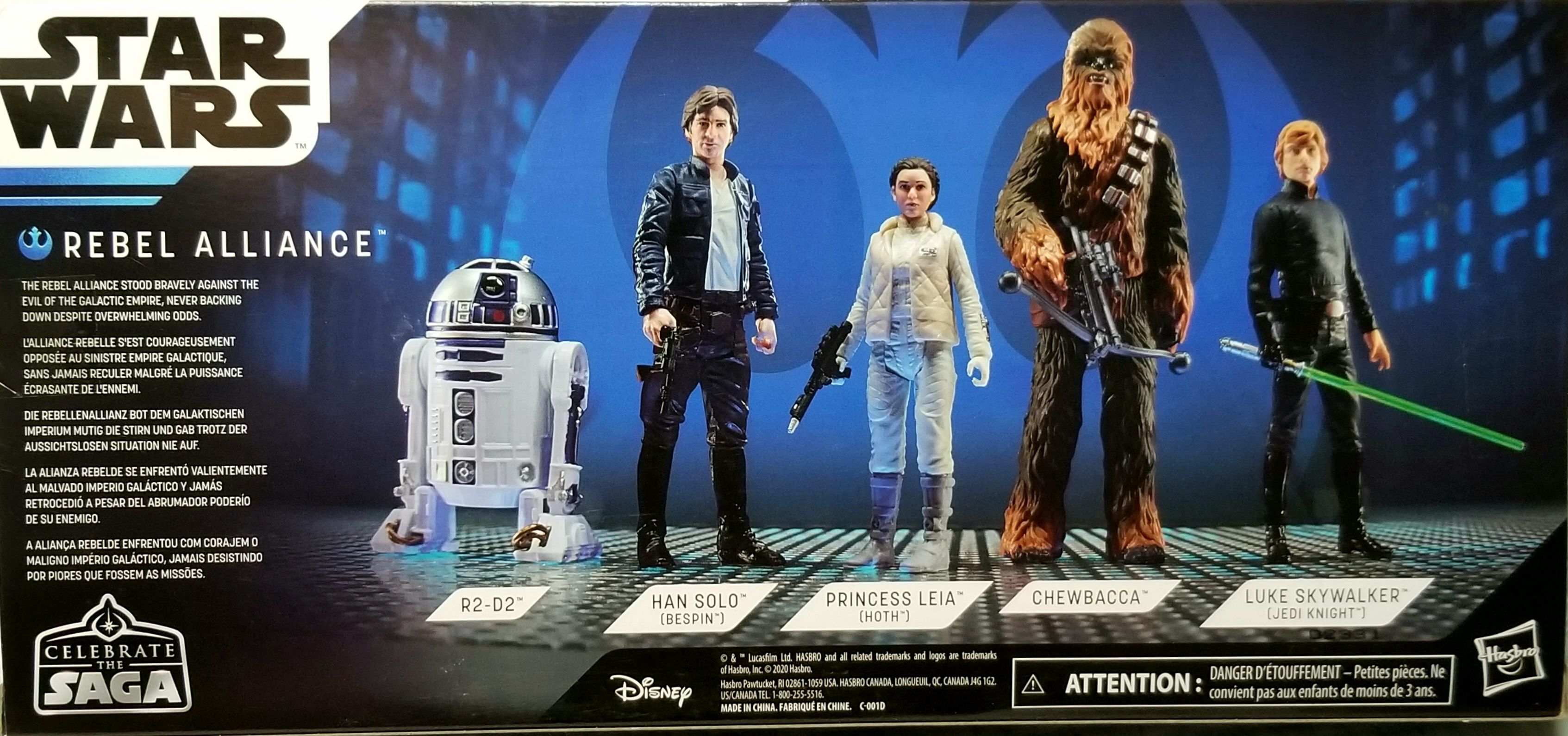 Celebrate The Saga - Rebel Alliance - Hasbro/ Disney (The Empire Strikes Back) action figure collectible [Barcode 5010993782437] - Main Image 2
