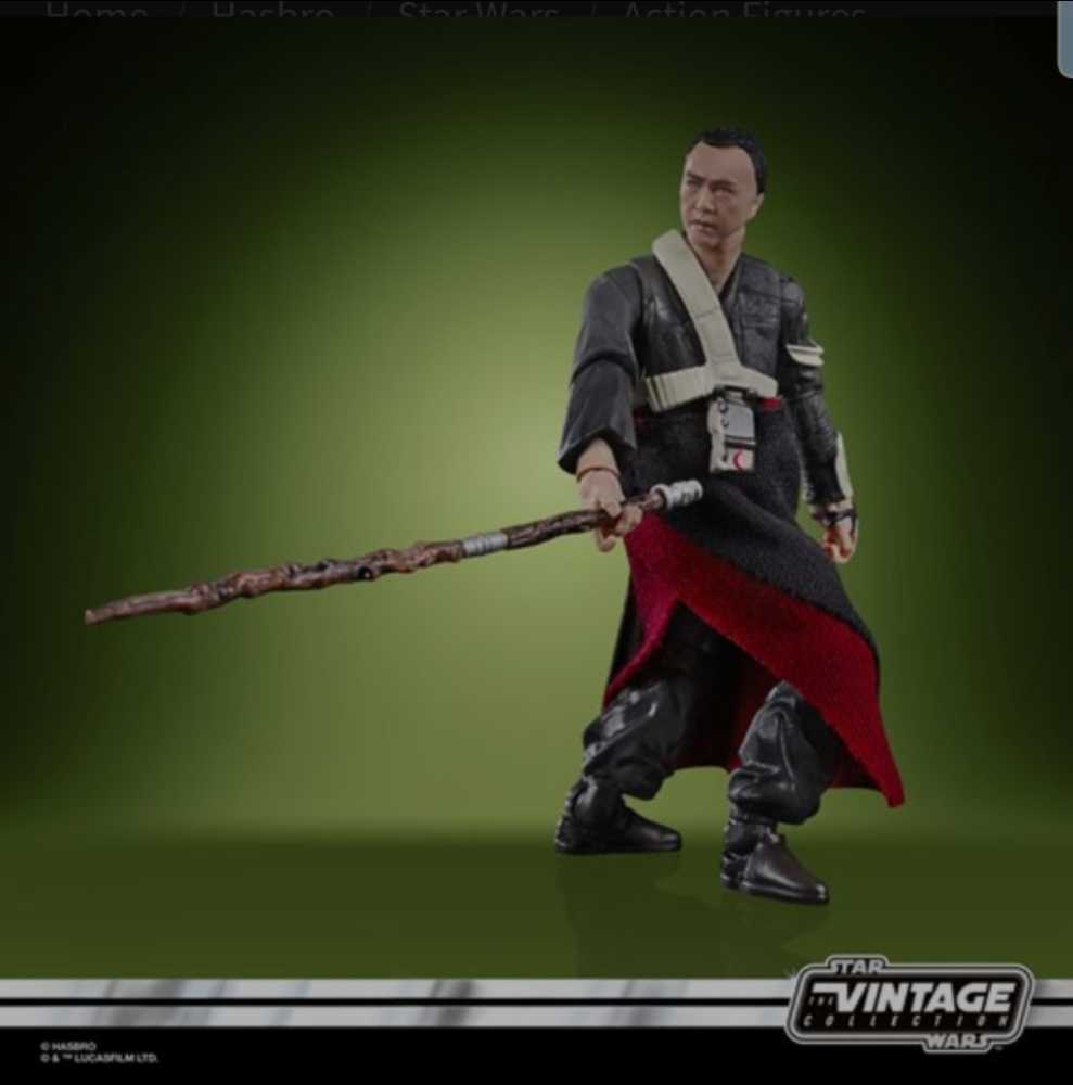 Chirrut Îmwe VC174 - Hasbro (Rogue One: A Star Wars Story) action figure collectible [Barcode 5235207388018] - Main Image 4
