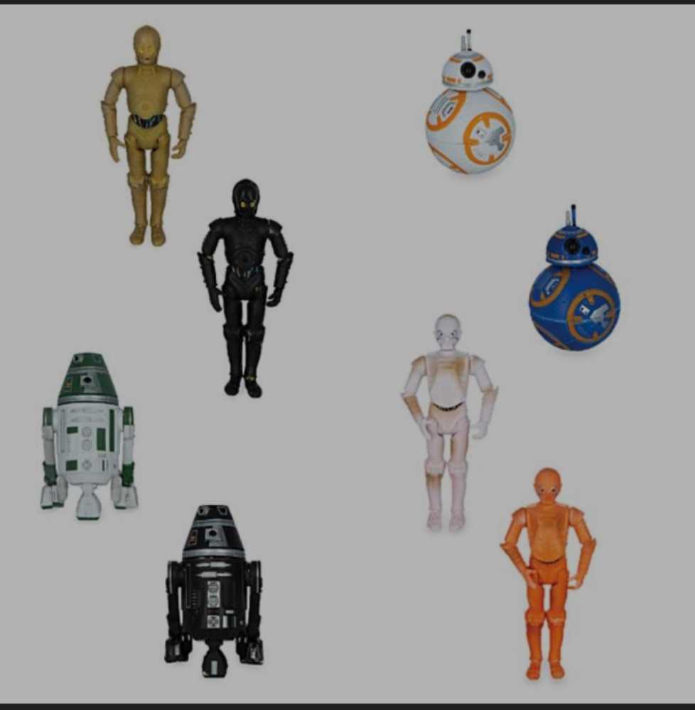 Disney Droid Factory : Galaxy’s Edge Color Changing Boxset 2 Star Wars - Disney Galaxy’s Edge Shops (Star Wars Galaxy’s Edge Merchandise) action figure collectible [Barcode 400020990433] - Main Image 4