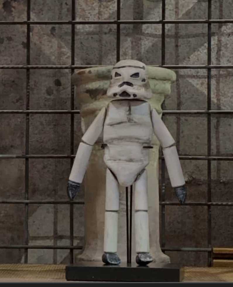 Disney Galaxy’s Edge 12 inch Wooden Stormtrooper Doll - Disney Galaxy’s Edge Shops (Rogue One a Star Wars Story) action figure collectible [Barcode 400021029132] - Main Image 4