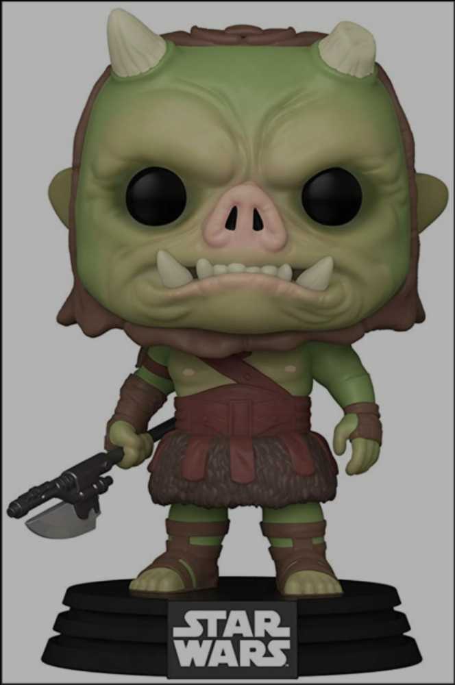 Funko Pop! Television: The Mandalorian Gamorrean Fighter MANDO - Funko (Star Wars The Mandalorian) action figure collectible [Barcode 0889698509640] - Main Image 3