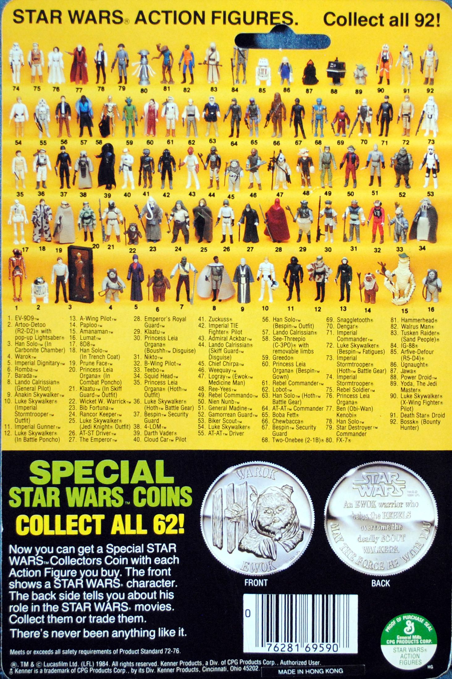 Power of the Force 85 with Coin - Luke Skywalker (Imperial Stormtrooper Outfit) ANH POTF85 - Kenner (Star Wars Power Of The Force) action figure collectible - Main Image 2