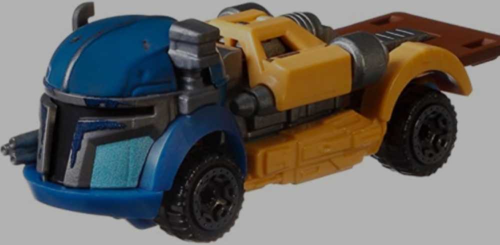 Hot Wheels Heavy infantry Mandalorian (Paz Vizsla) - Hot Wheels from Mattel (Star Wars Hot Wheels) action figure collectible [Barcode 887961811933] - Main Image 4