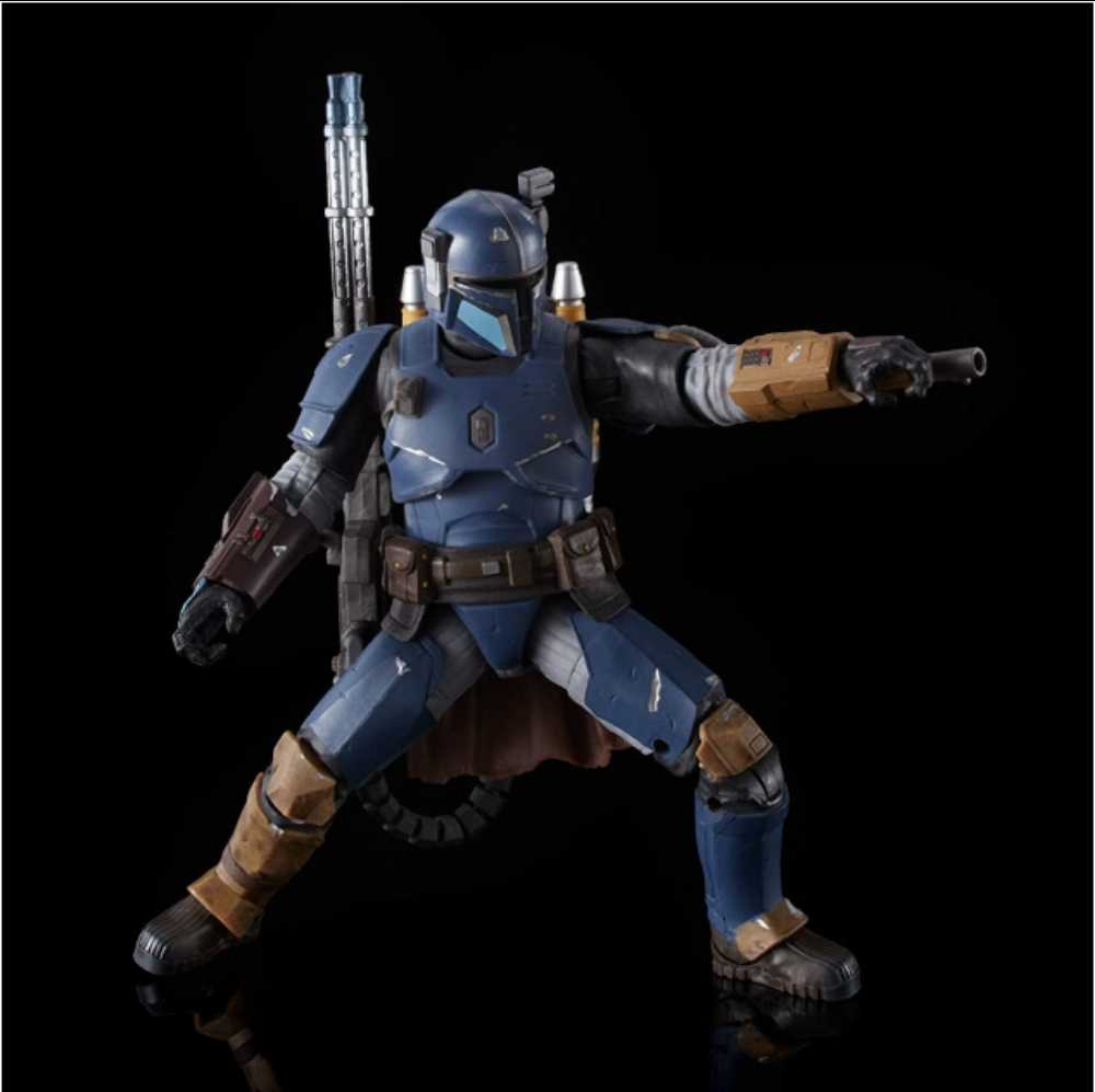 Star Wars Black Series Red Deluxe Exclusive Heavy Infantry Mandalorian Best Buy Star Wars D2 MANDO - Hasbro (Star Wars The Mandalorian) action figure collectible - Main Image 3