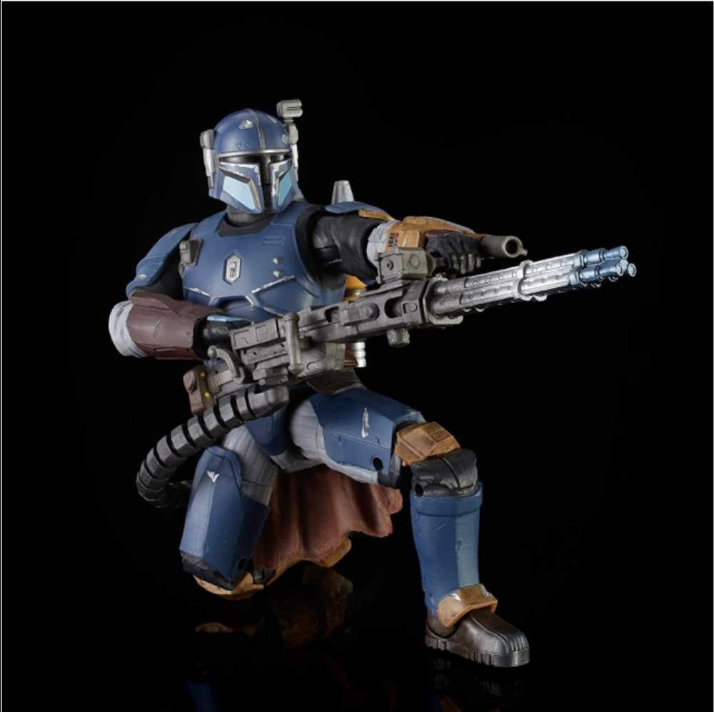 Star Wars Black Series Red Deluxe Exclusive Heavy Infantry Mandalorian Best Buy Star Wars D2 MANDO - Hasbro (Star Wars The Mandalorian) action figure collectible - Main Image 4