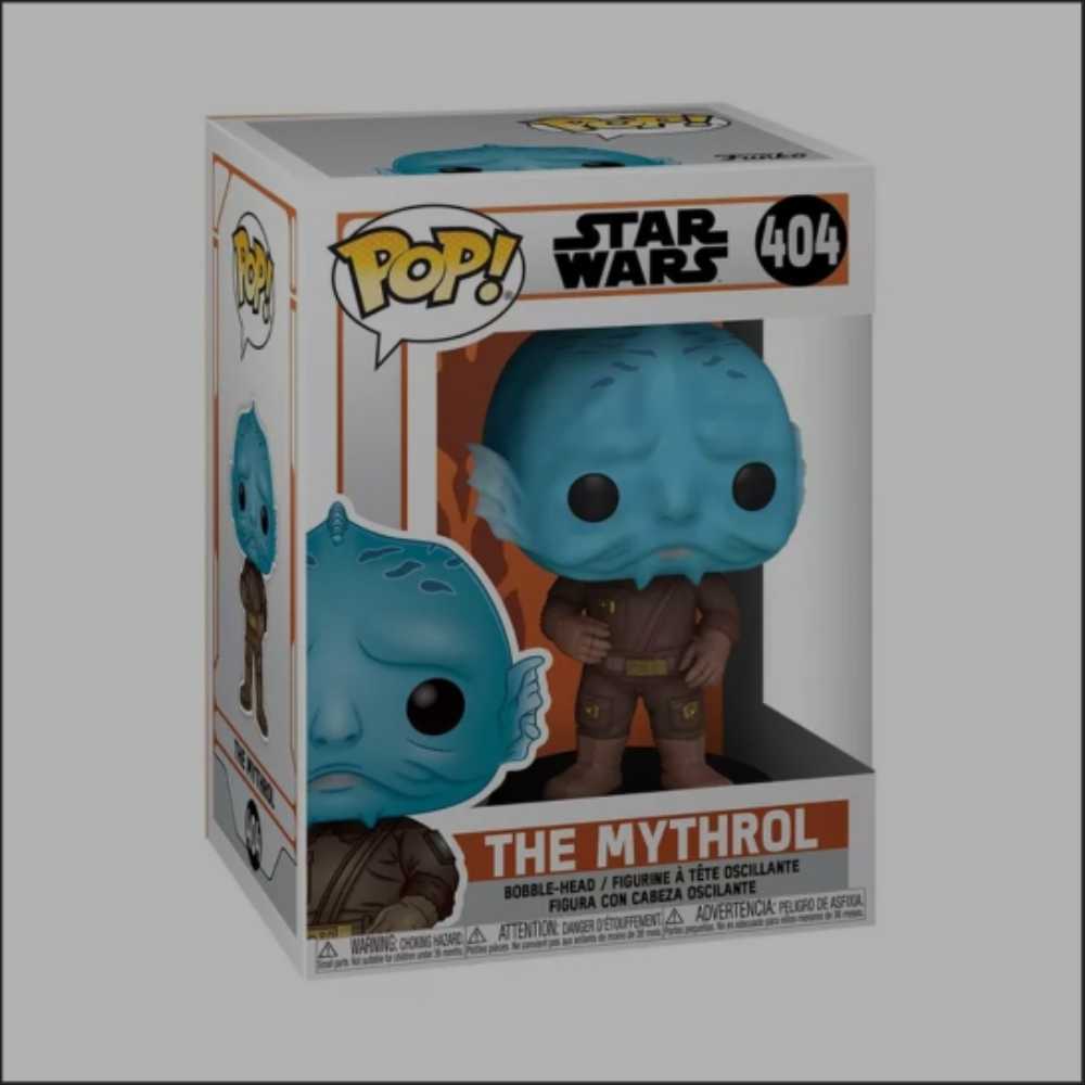 Funko Pop! Television: The Mandalorian Mythrol MANDO - Funko (Star Wars The Mandalorian) action figure collectible [Barcode 0889698509602] - Main Image 4