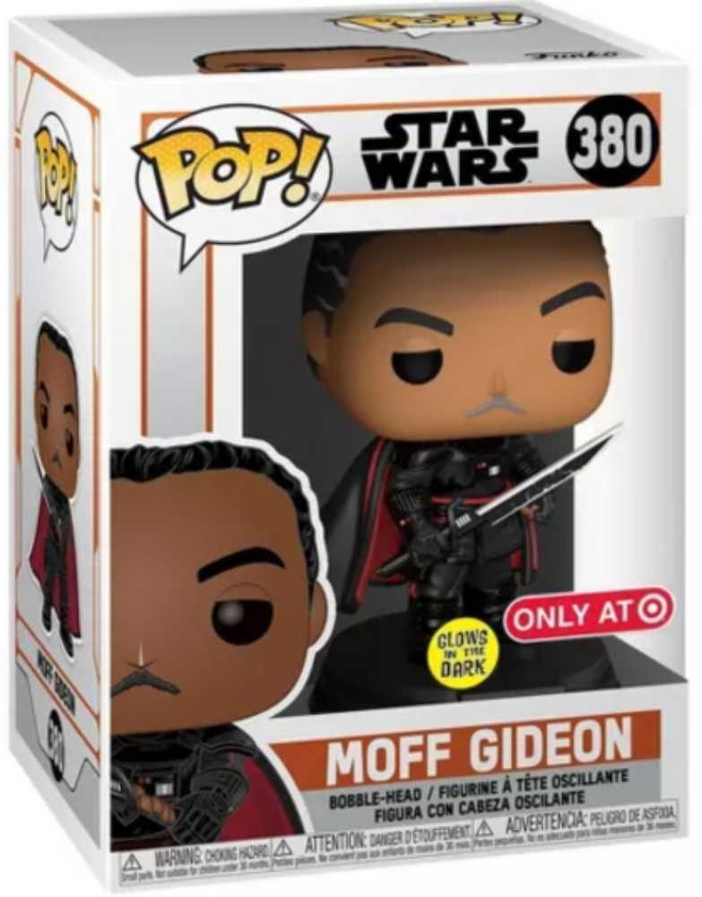 Funko Pop! Television: The Mandalorian - Moff Gideon & tshirt Target boxset MANDO - Funko (Star Wars The Mandalorian) action figure collectible [Barcode 0889698527057] - Main Image 3