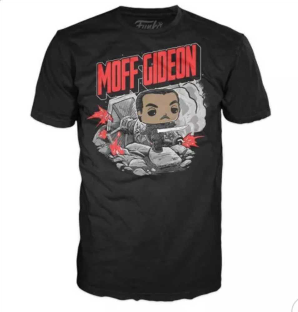 Funko Pop! Television: The Mandalorian - Moff Gideon & tshirt Target boxset MANDO - Funko (Star Wars The Mandalorian) action figure collectible [Barcode 0889698527057] - Main Image 4