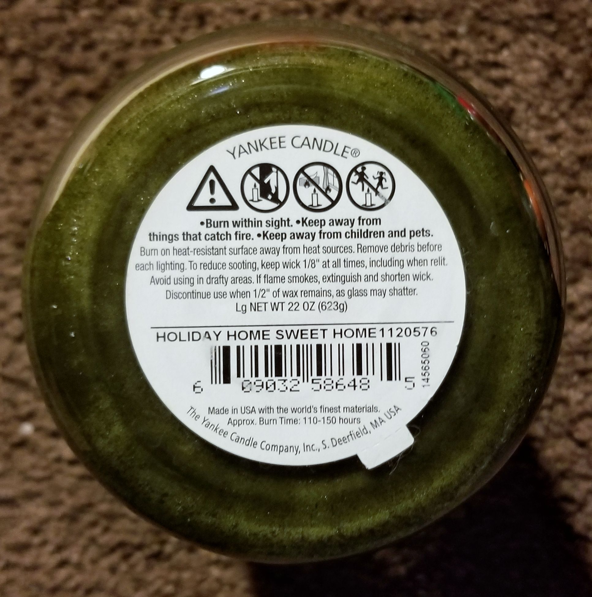 CANDLE: Christmas Yankee Holiday Home Sweet Home 2014 - Yankee Candle (Christmas Candles) action figure collectible - Main Image 2