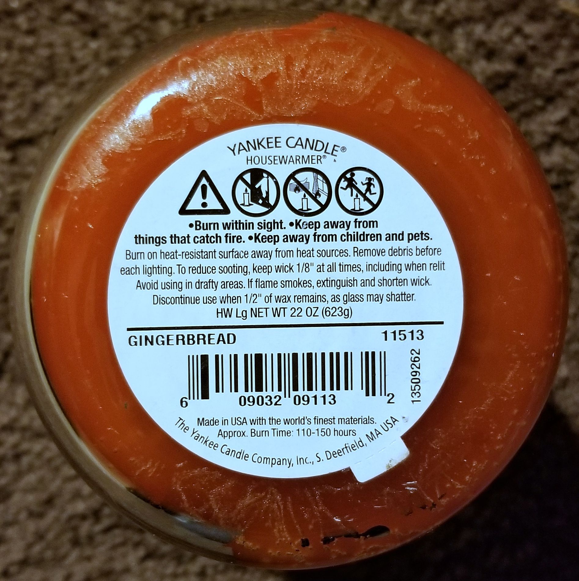 CANDLE: Christmas Yankee Gingerbread 2013 - Yankee Candle (Christmas Candles) action figure collectible - Main Image 2