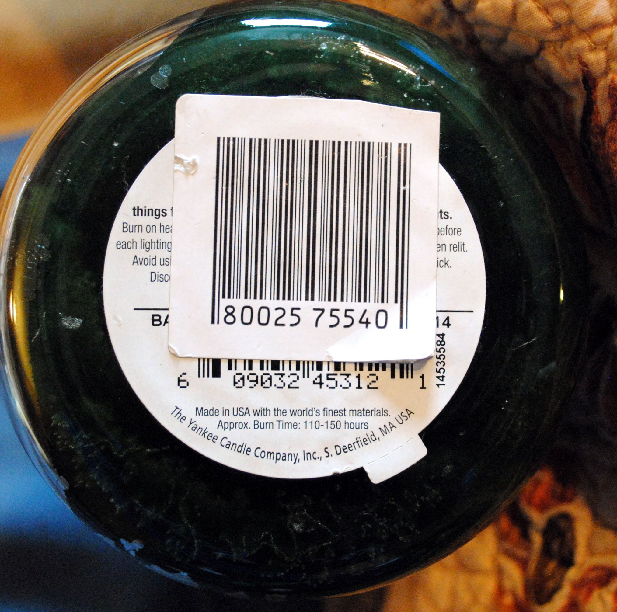 CANDLE: Christmas Yankee Balsam & Cedar - Yankee Candle (Christmas Candles) action figure collectible - Main Image 2