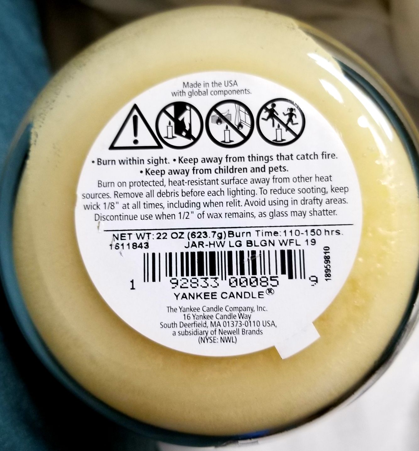 CANDLE: Sunday Brunch Collection Belgian Waffles - Yankee Candle (Sunday Brunch Collection) action figure collectible - Main Image 2