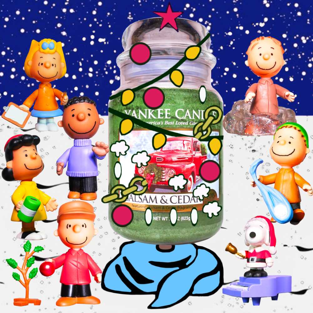 CANDLE: Christmas Yankee Balsam & Cedar Deerfield Exclusive 2015 - Yankee Candle (Christmas Candles) action figure collectible - Main Image 4