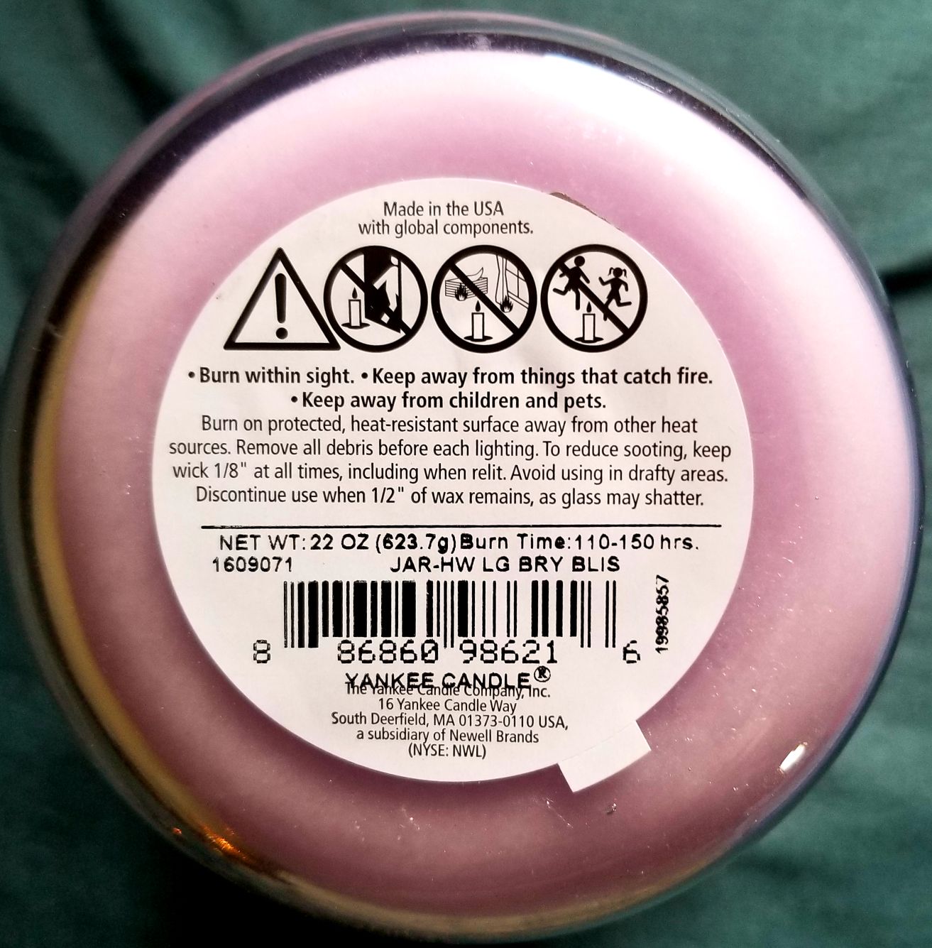 CANDLE: Easter Yankee Easter Berry Bliss 2019 - Yankee Candle (Easter Candles) action figure collectible - Main Image 2