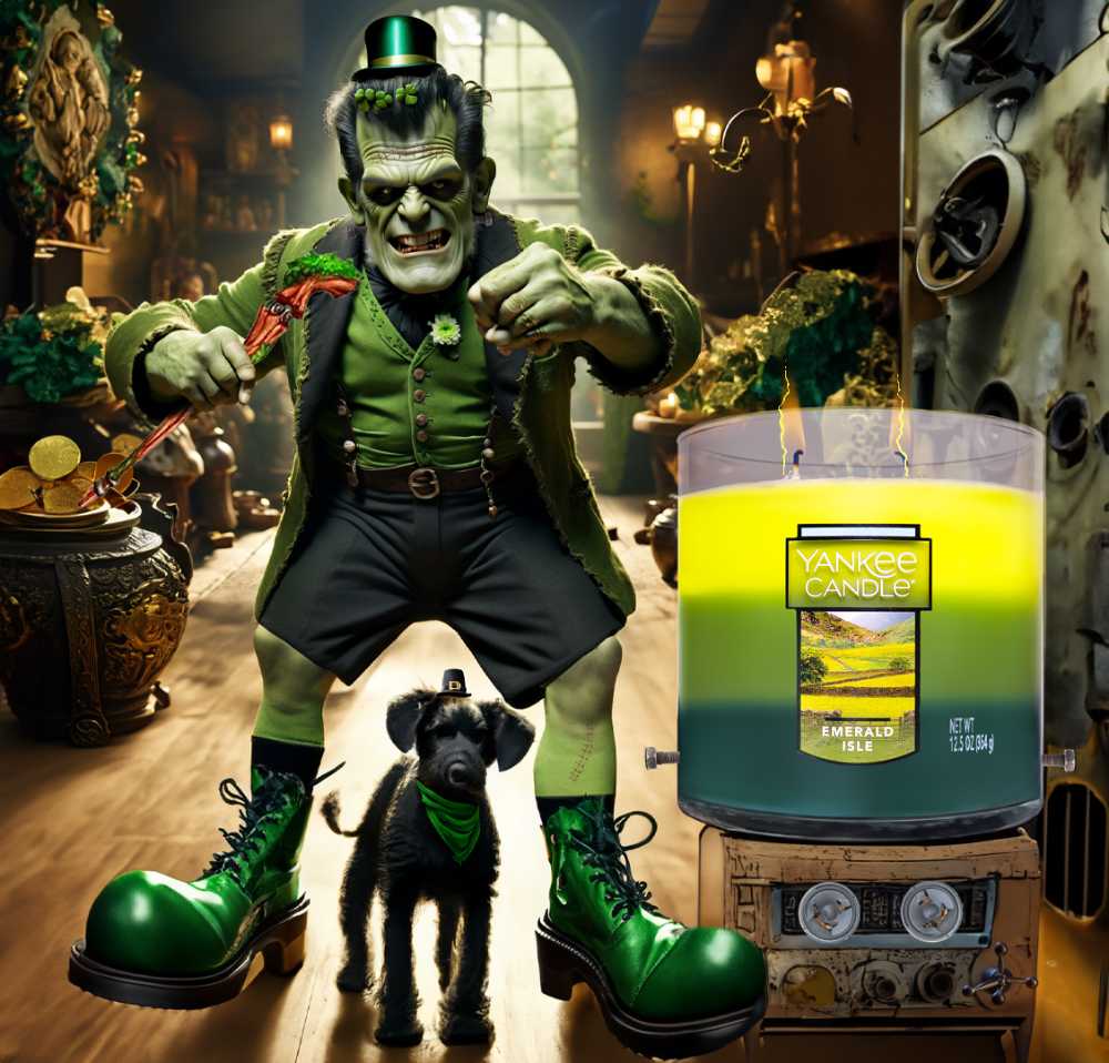 CANDLE: St. Patrick’s Day Yankee Candle Emerald Isle Layered Trio 2016 - Yankee Candle (St. Patrick’s Day Candles) action figure collectible - Main Image 4