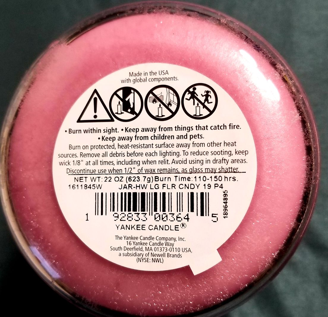 CANDLE: Sunday Brunch Collection Floral Candy - Yankee Candle (Sunday Brunch Collection) action figure collectible - Main Image 2