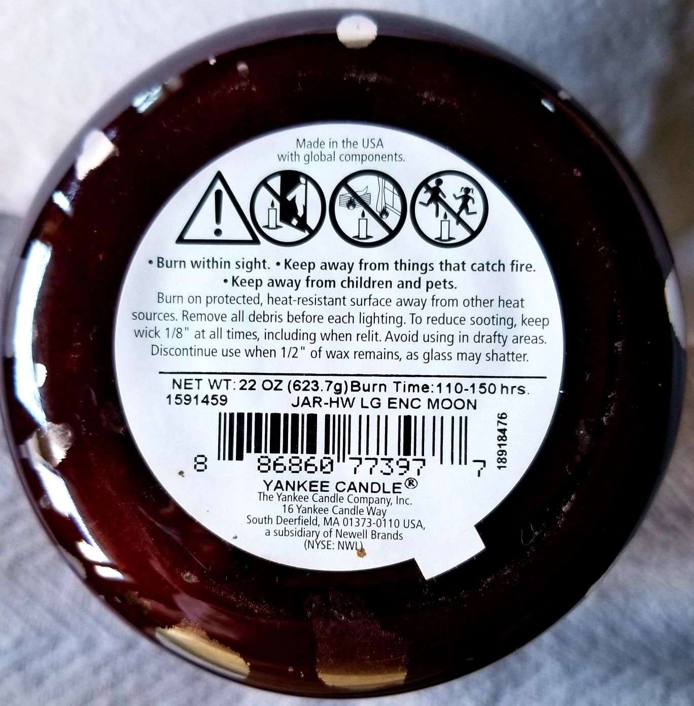 CANDLE: Halloween Yankee Enchanted Moon 2018 - Yankee Candle (Halloween Candle) action figure collectible - Main Image 2