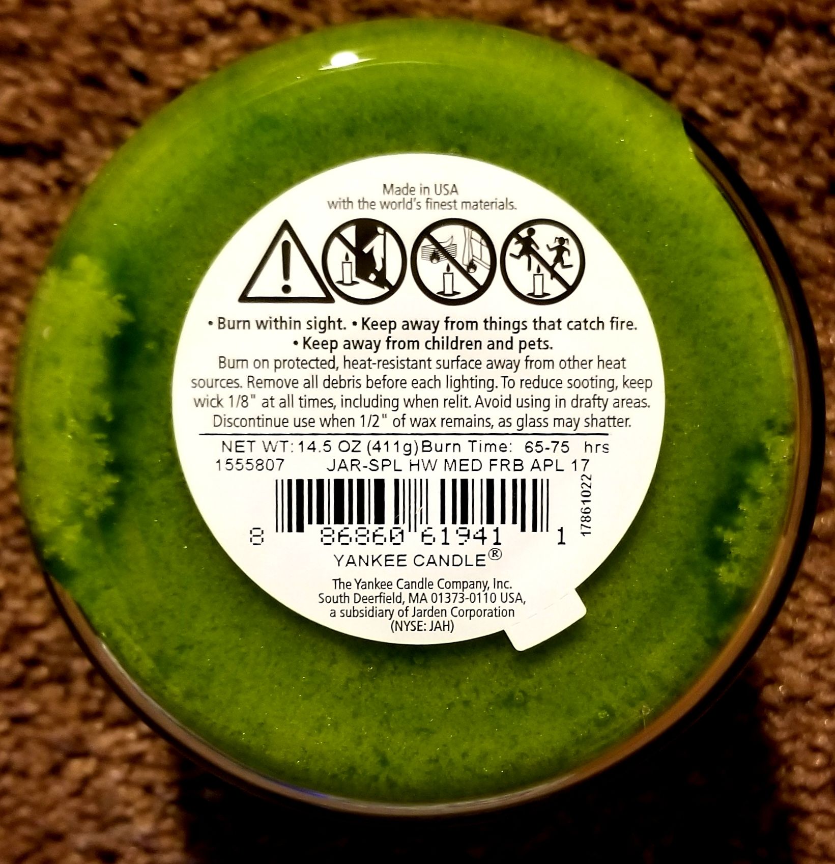 CANDLE: Halloween Yankee Forbidden Apple Tumbler 2017 - Yankee Candle (Halloween Candle) action figure collectible - Main Image 2