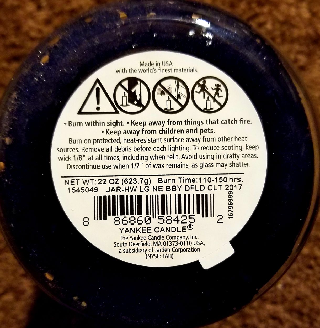 CANDLE: Yankee Candle Headquarters Exclusives New England Blueberries Basket - Yankee Candle (Yankee Exclusives) action figure collectible - Main Image 2