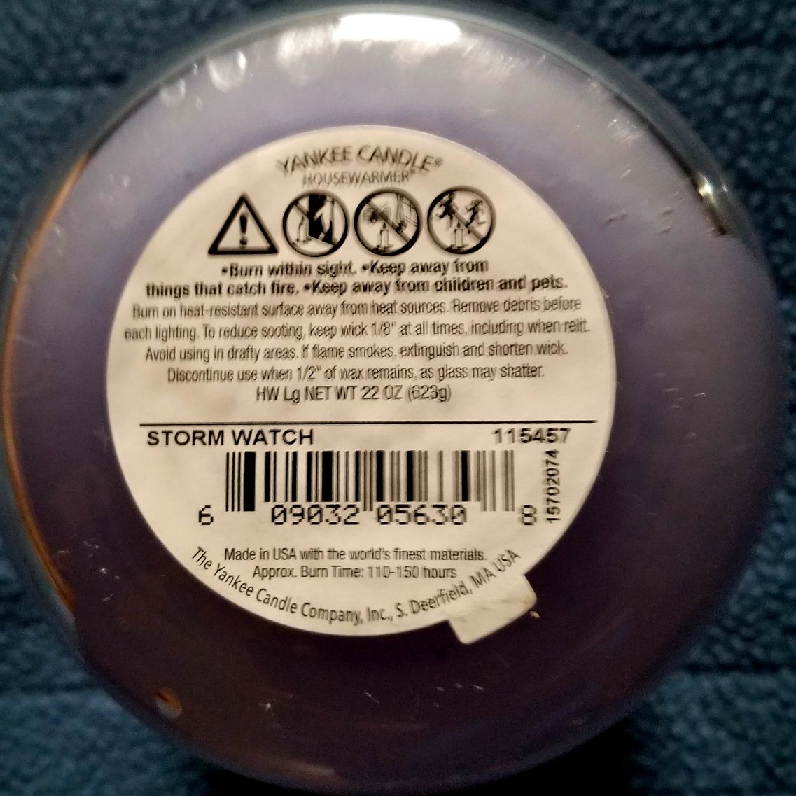 CANDLE: SPRING Yankee Candle Storm Watch 2015 - Yankee Candle (Spring Candles) action figure collectible - Main Image 2