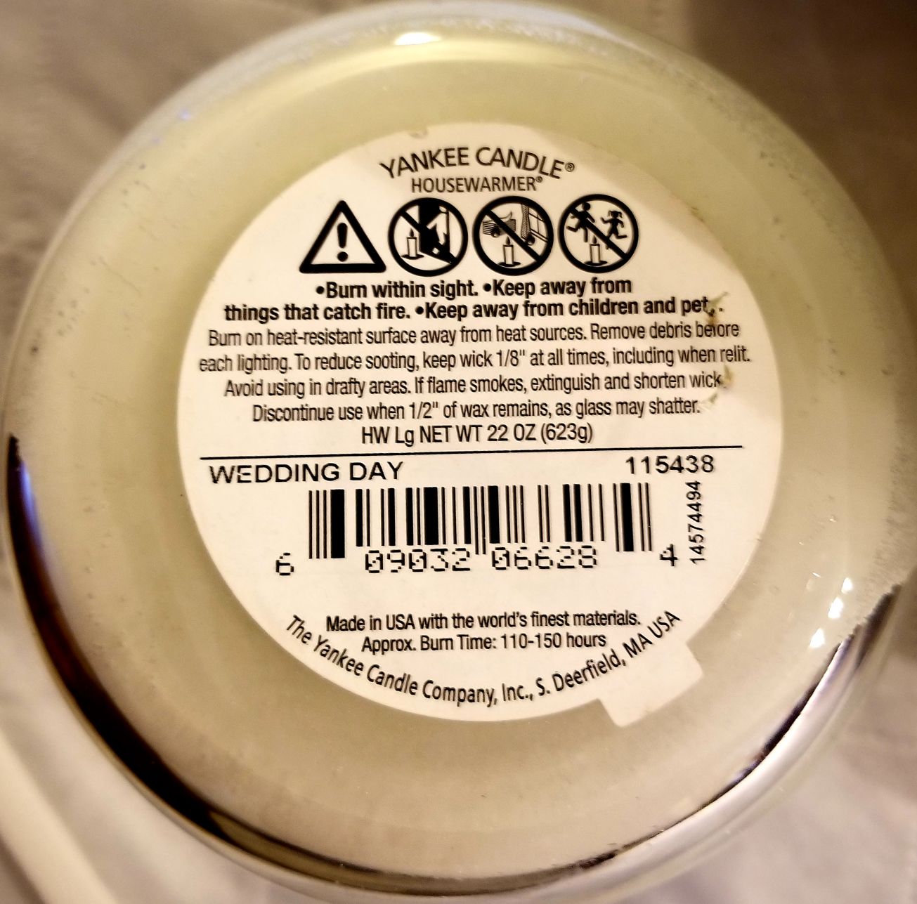 CANDLE: Valentine’s Day Yankee Candle Wedding Day 2014 - Yankee Candle (Valentine’s Day Candles) action figure collectible - Main Image 2