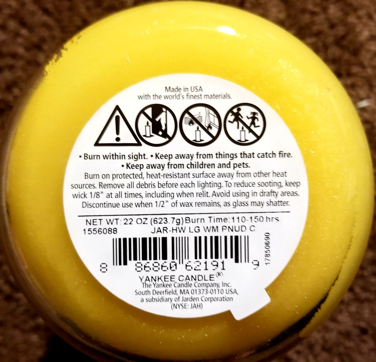 CANDLE: Bakery Yankee Pineapple Upsidedown Cake - Yankee Candle (Bakery Candles) action figure collectible - Main Image 2