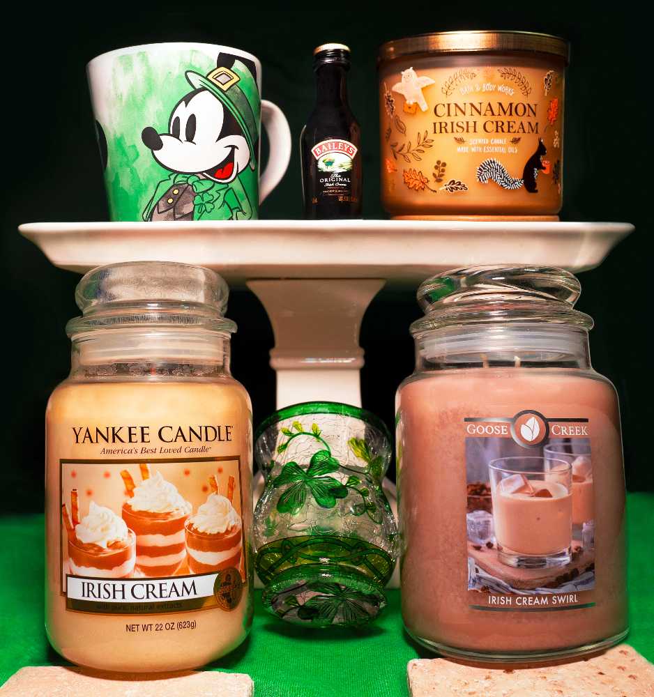 CANDLE: St. Patrick’s Day Yankee Candle Irish Cream 2014 - Yankee Candle (St. Patrick’s Day Candles) action figure collectible - Main Image 3