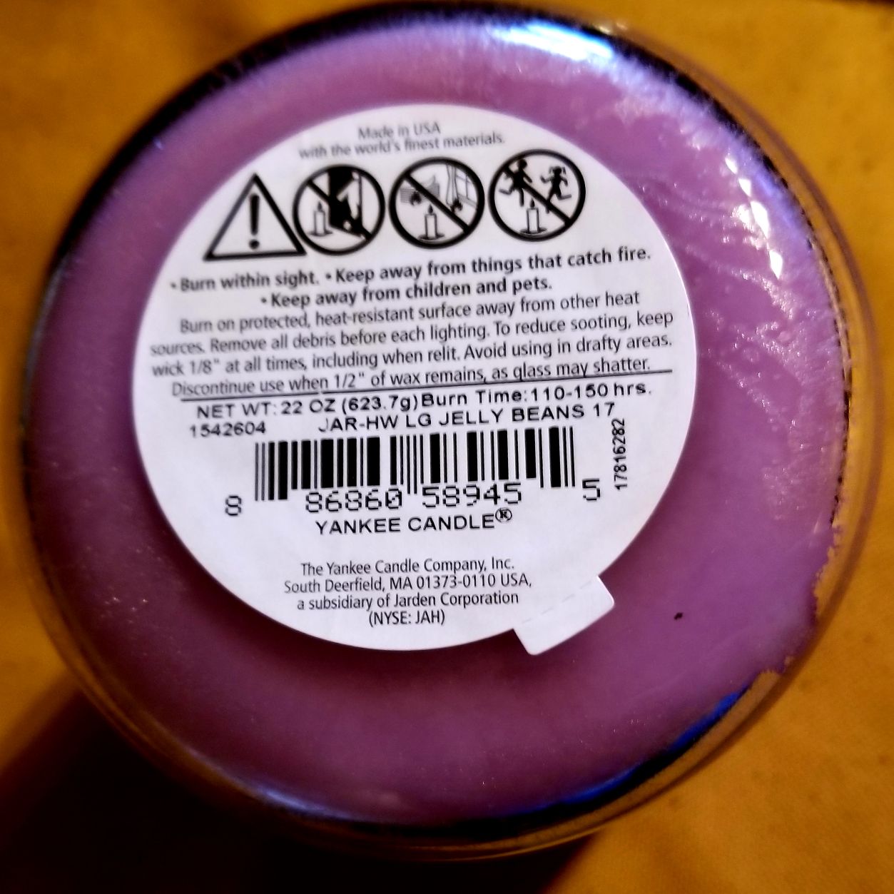 CANDLE: Easter Yankee Jelly Beans 2017 - Yankee Candle (Easter Candles) action figure collectible - Main Image 2