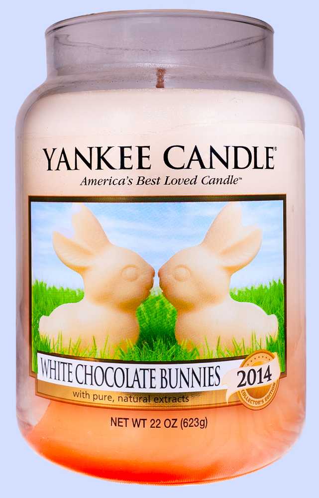 CANDLE: Easter Yankee White Chocolate Bunnies UK 2014 - Yankee Candle (Easter Candles) action figure collectible - Main Image 4