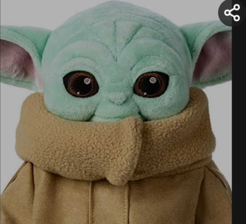 Shop Disney Star Wars Grogu 11 inch plush MANDO - Shop Disney Website (Star Wars The Mandalorian) action figure collectible [Barcode 412319525875] - Main Image 4